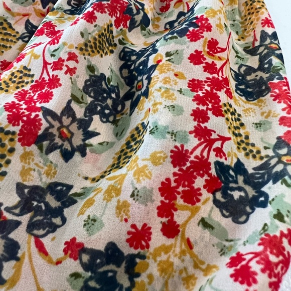 Boho Sheer Peasant Top - Picture 8 of 9